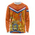 Netherlands Queen Day 2024 Long Sleeve Shirt Nederland Koningsdag Orange Tulips - Wonder Print Shop