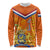 Netherlands Queen Day 2024 Long Sleeve Shirt Nederland Koningsdag Orange Tulips