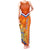 Netherlands Queen Day 2024 Tank Maxi Dress Nederland Koningsdag Orange Tulips - Wonder Print Shop