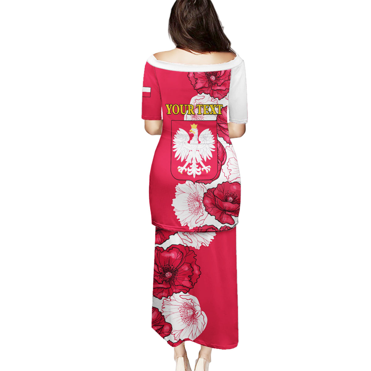 Poland Constitution Day 2024 Family Matching Puletasi and Hawaiian Shirt Polska Swieto Konstytucji 3 Maja - Wonder Print Shop