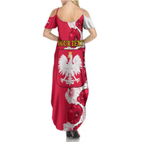 Poland Constitution Day 2024 Family Matching Summer Maxi Dress and Hawaiian Shirt Polska Swieto Konstytucji 3 Maja - Wonder Print Shop