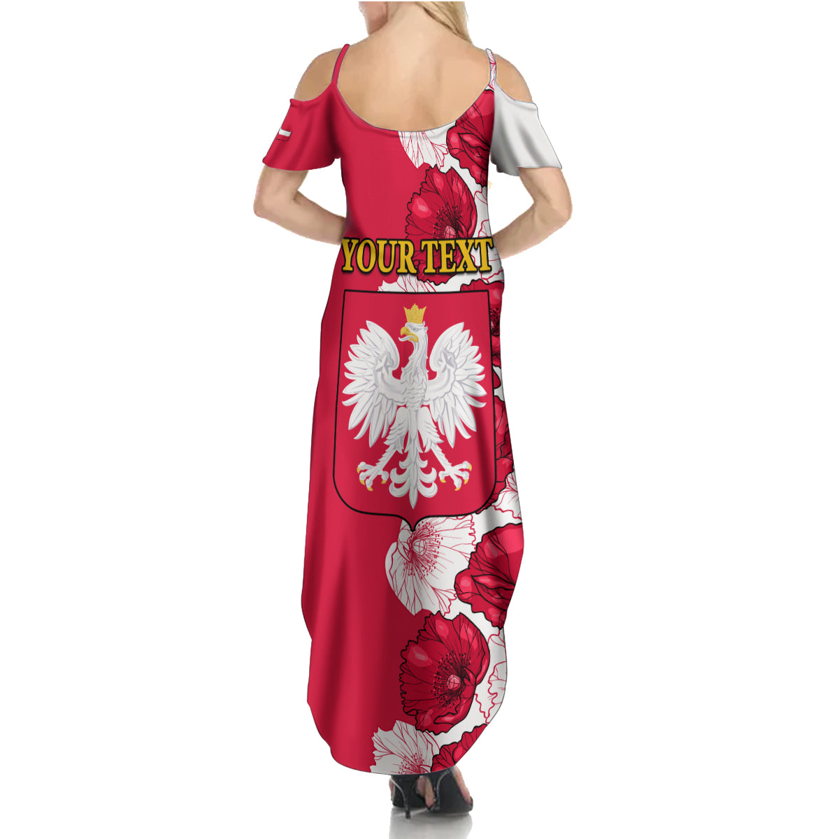 Poland Constitution Day 2024 Summer Maxi Dress Polska Swieto Konstytucji 3 Maja - Wonder Print Shop