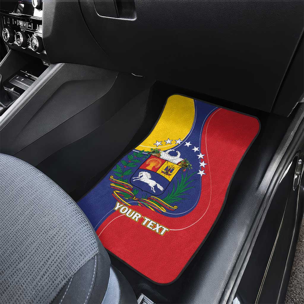 Venezuela Car Mats Coat Of Arms Curve Style