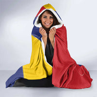 Venezuela Hooded Blanket Coat Of Arms Curve Style