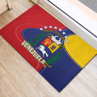Venezuela Rubber Doormat Coat Of Arms Curve Style