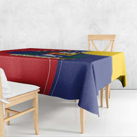 Venezuela Tablecloth Coat Of Arms Curve Style