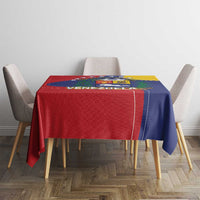 Venezuela Tablecloth Coat Of Arms Curve Style