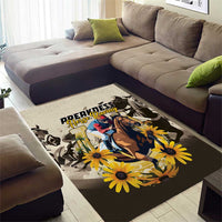 Preakness Horse Racing Area Rug Middle Jewel