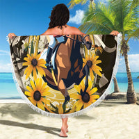 Preakness Horse Racing Beach Blanket Middle Jewel