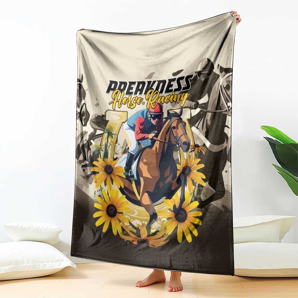 Preakness Horse Racing Blanket Middle Jewel