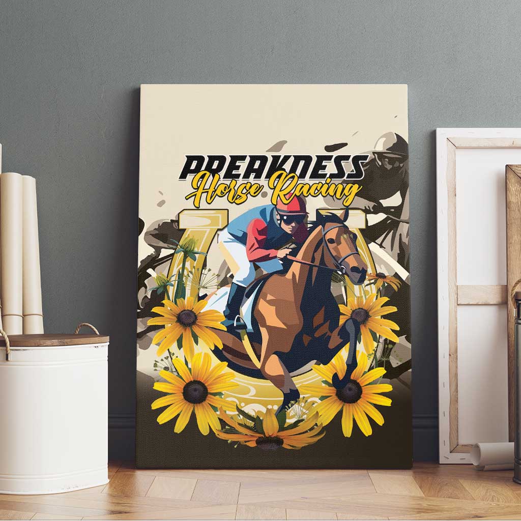Preakness Horse Racing Canvas Wall Art Middle Jewel
