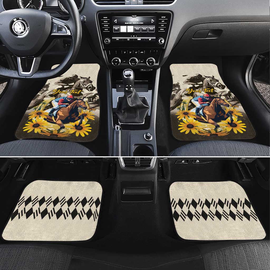 Preakness Horse Racing Car Mats Middle Jewel