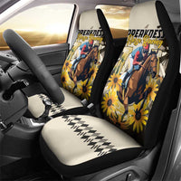 Preakness Horse Racing Car Seat Cover Middle Jewel