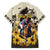 Personalized Preakness Horse Racing Family Matching Off The Shoulder Long Sleeve Dress and Hawaiian Shirt Middle Jewel