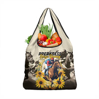 Preakness Horse Racing Grocery Bag Middle Jewel