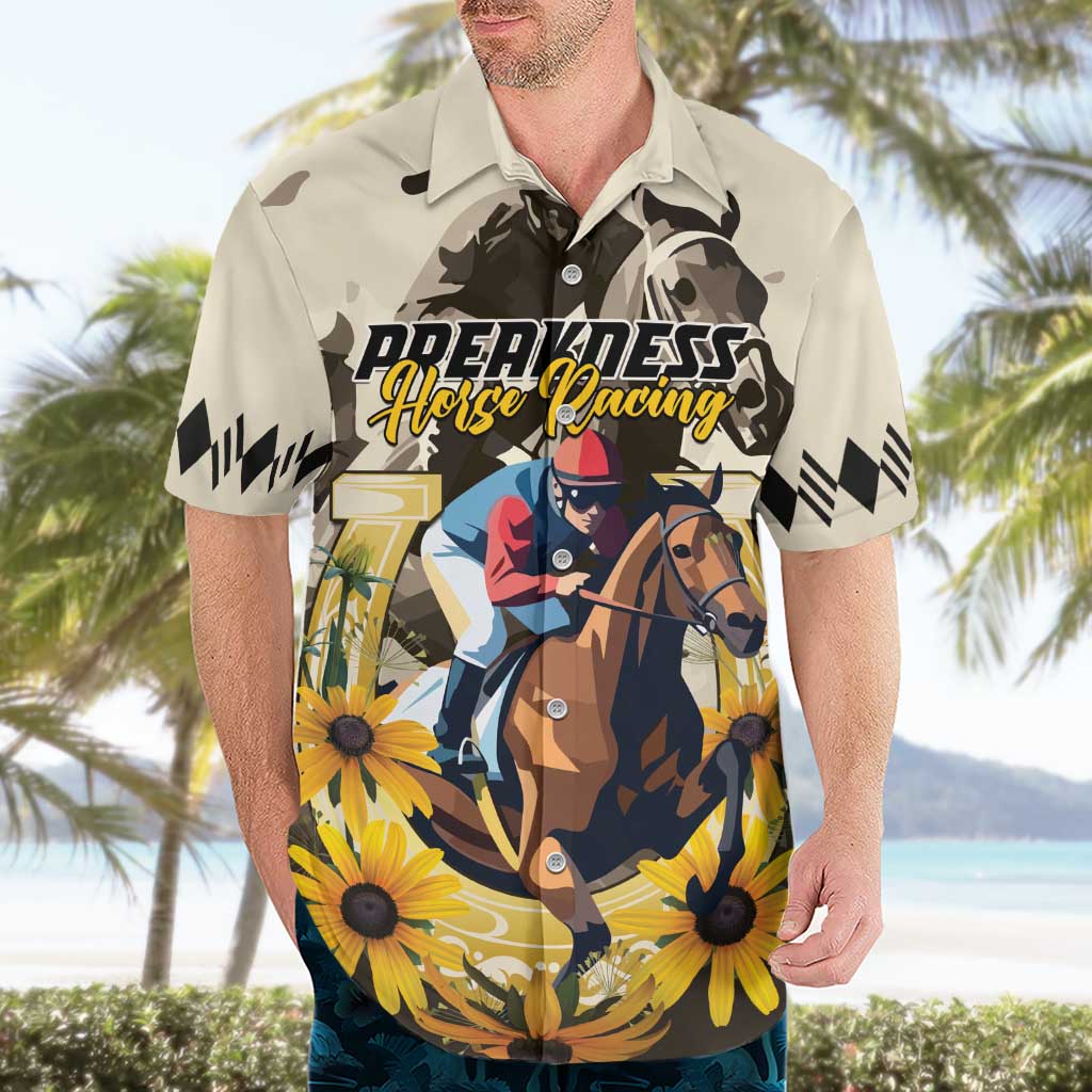 Personalized Preakness Horse Racing Hawaiian Shirt Middle Jewel