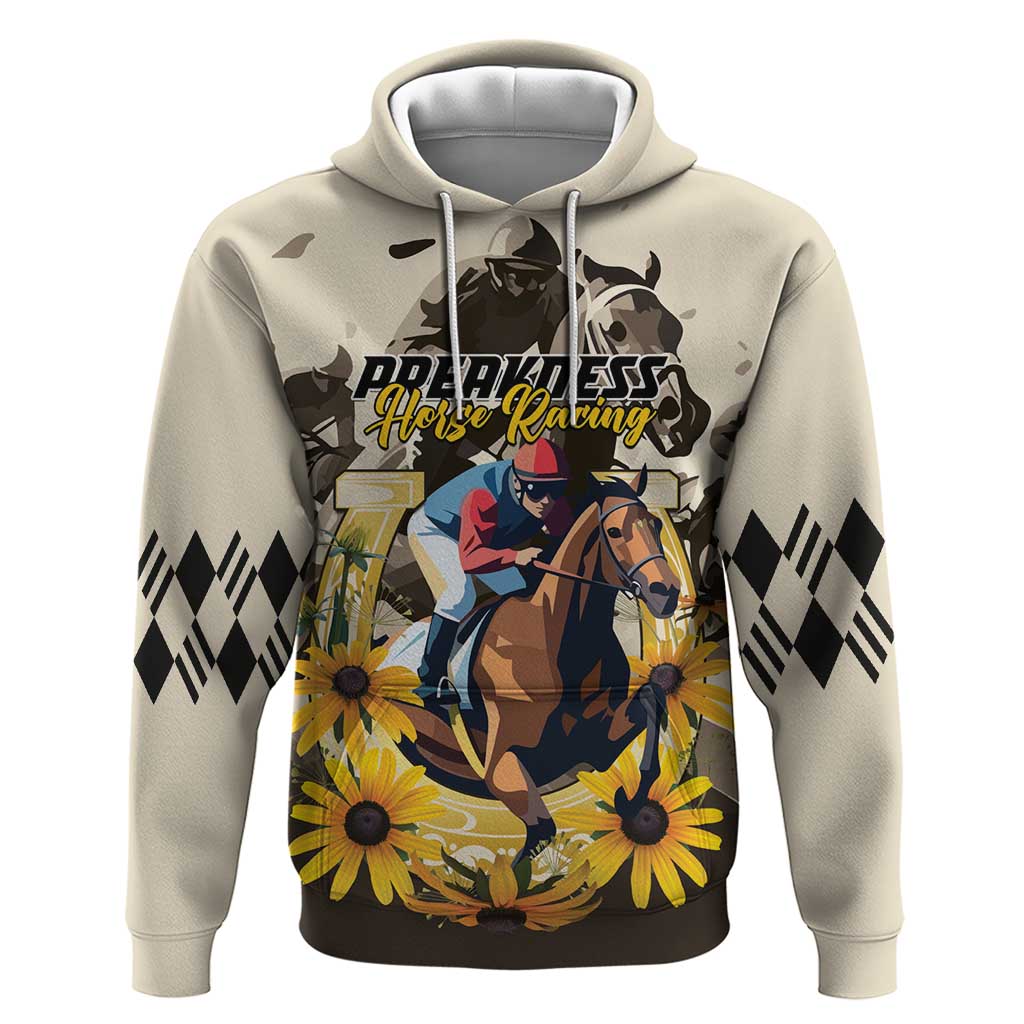 Personalized Preakness Horse Racing Hoodie Middle Jewel