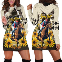 Personalized Preakness Horse Racing Hoodie Dress Middle Jewel