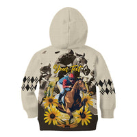 Personalized Preakness Horse Racing Kid Hoodie Middle Jewel