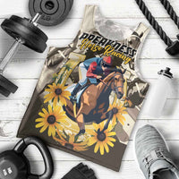 Personalized Preakness Horse Racing Men Tank Top Middle Jewel