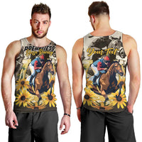 Personalized Preakness Horse Racing Men Tank Top Middle Jewel