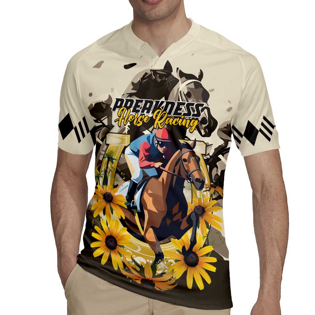 Personalized Preakness Horse Racing Rugby Jersey Middle Jewel