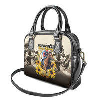 Preakness Horse Racing Shoulder Handbag Middle Jewel