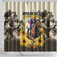 Preakness Horse Racing Shower Curtain Middle Jewel
