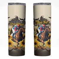 Personalized Preakness Horse Racing Skinny Tumbler Middle Jewel