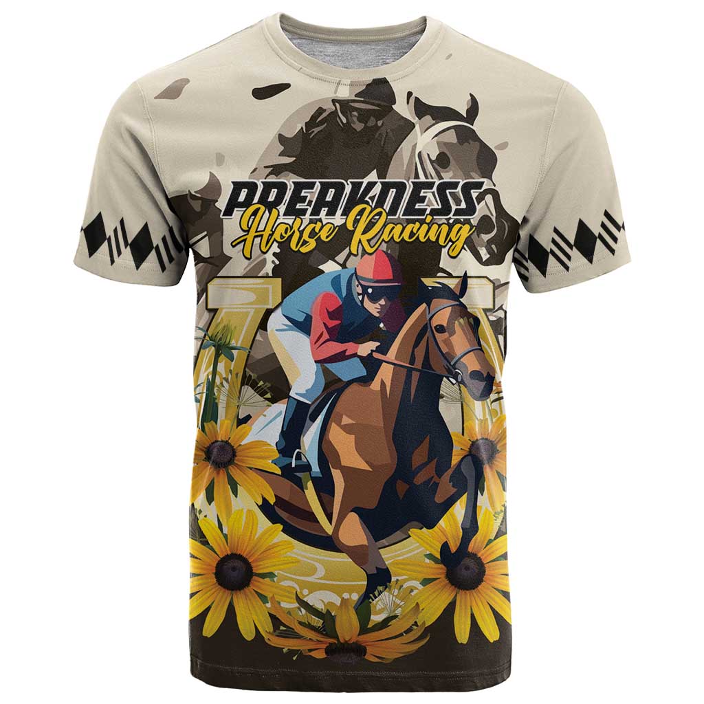 Personalized Preakness Horse Racing T Shirt Middle Jewel