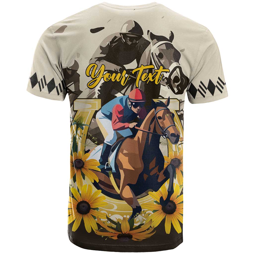 Personalized Preakness Horse Racing T Shirt Middle Jewel