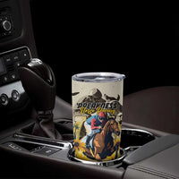 Personalized Preakness Horse Racing Tumbler Cup Middle Jewel
