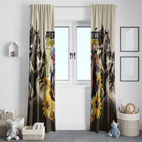 Preakness Horse Racing Window Curtain Middle Jewel