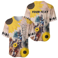 Personalized Preakness Horse Racing Baseball Jersey Run for the Black Eyed Susans