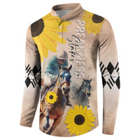 Personalized Preakness Horse Racing Button Sweatshirt Run for the Black Eyed Susans