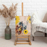 Preakness Horse Racing Canvas Wall Art Run for the Black Eyed Susans