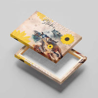 Preakness Horse Racing Canvas Wall Art Run for the Black Eyed Susans