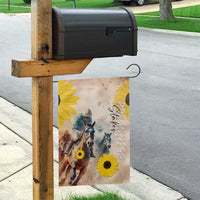 Preakness Horse Racing Garden Flag Run for the Black Eyed Susans