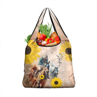 Preakness Horse Racing Grocery Bag Run for the Black Eyed Susans