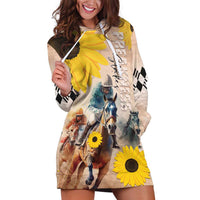 Personalized Preakness Horse Racing Hoodie Dress Run for the Black Eyed Susans