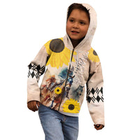 Personalized Preakness Horse Racing Kid Hoodie Run for the Black Eyed Susans