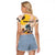 Personalized Preakness Horse Racing Raglan Cropped T Shirt Run for the Black Eyed Susans