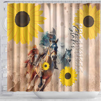 Preakness Horse Racing Shower Curtain Run for the Black Eyed Susans