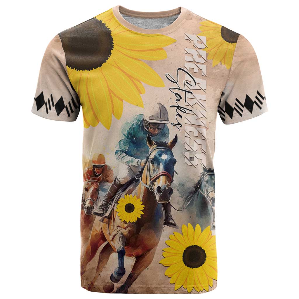Personalized Preakness Horse Racing T Shirt Run for the Black Eyed Susans