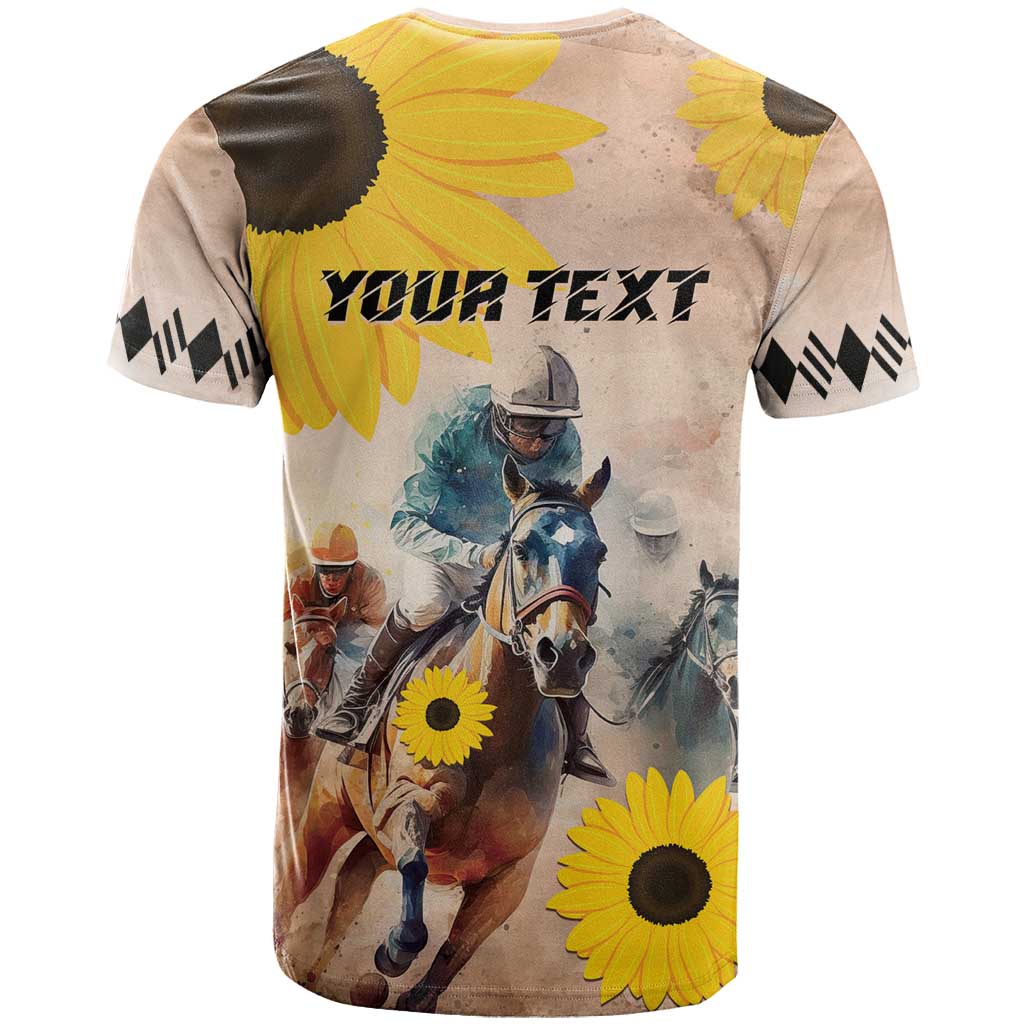 Personalized Preakness Horse Racing T Shirt Run for the Black Eyed Susans