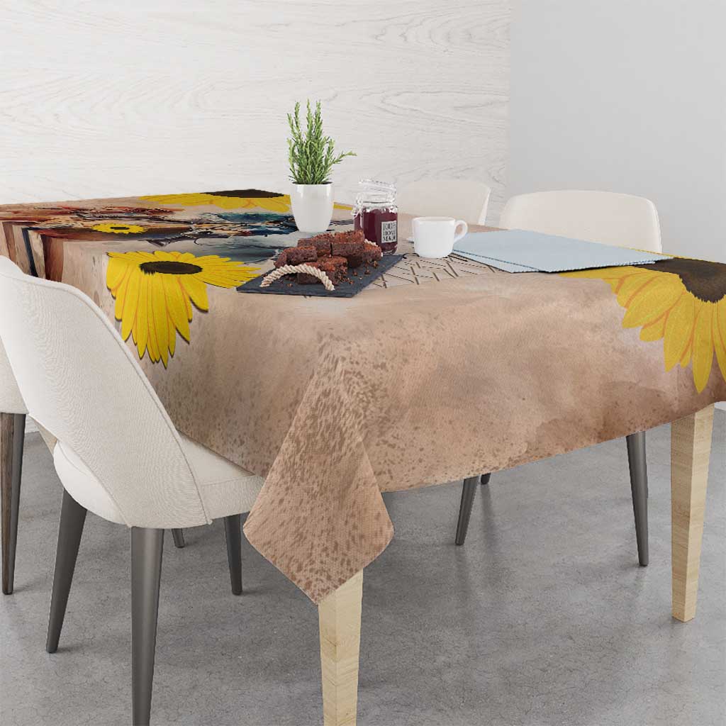 Preakness Horse Racing Tablecloth Run for the Black Eyed Susans