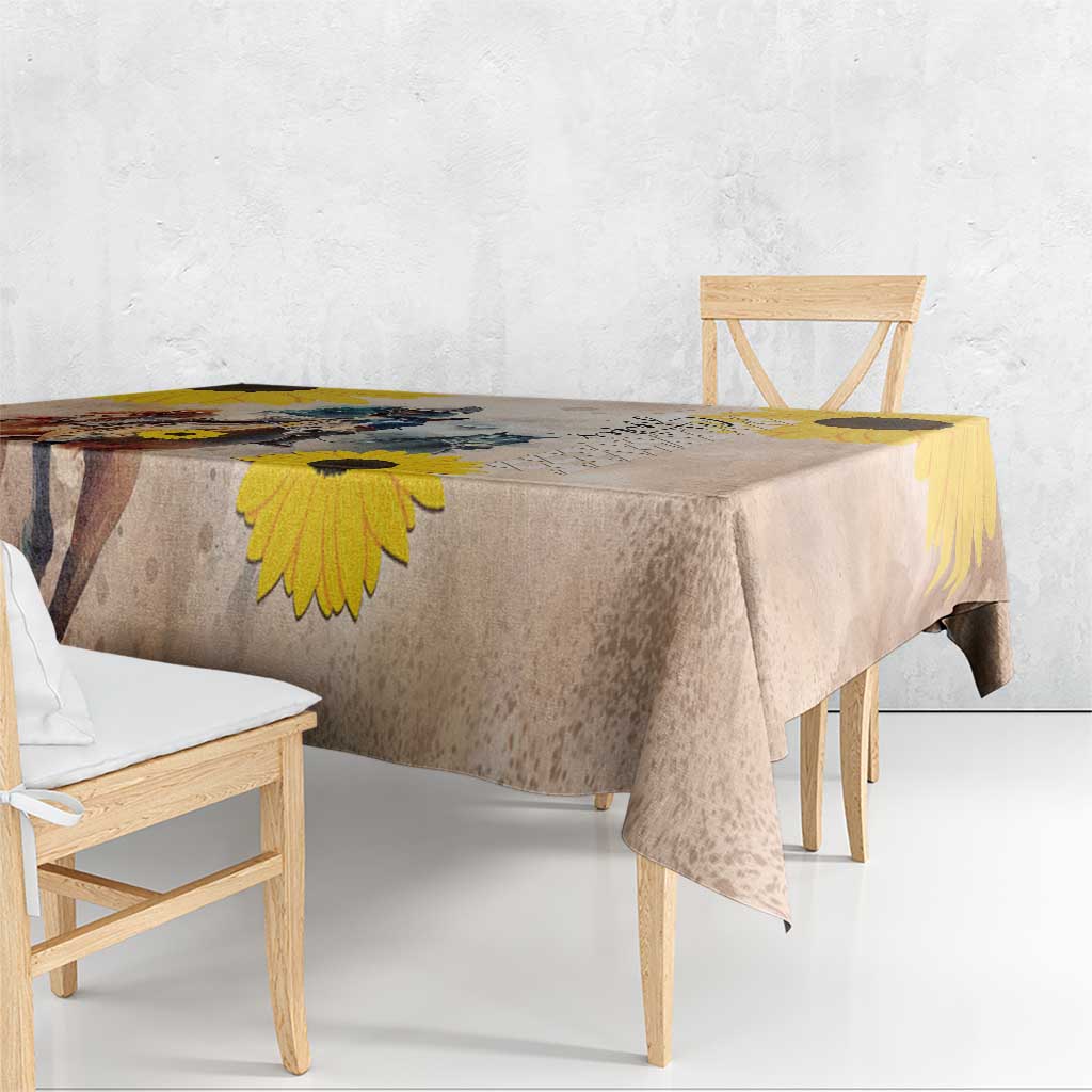 Preakness Horse Racing Tablecloth Run for the Black Eyed Susans