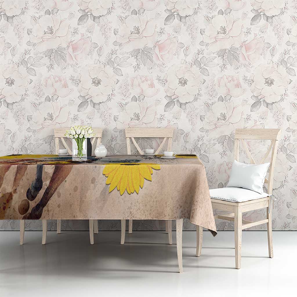 Preakness Horse Racing Tablecloth Run for the Black Eyed Susans