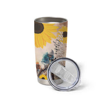 Personalized Preakness Horse Racing Tumbler Cup Run for the Black Eyed Susans