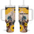 Personalized Preakness Horse Racing Tumbler With Handle Run for the Black Eyed Susans